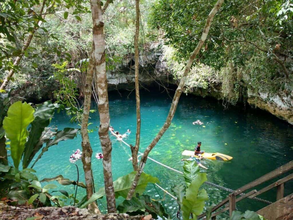 cenote verde lucero 