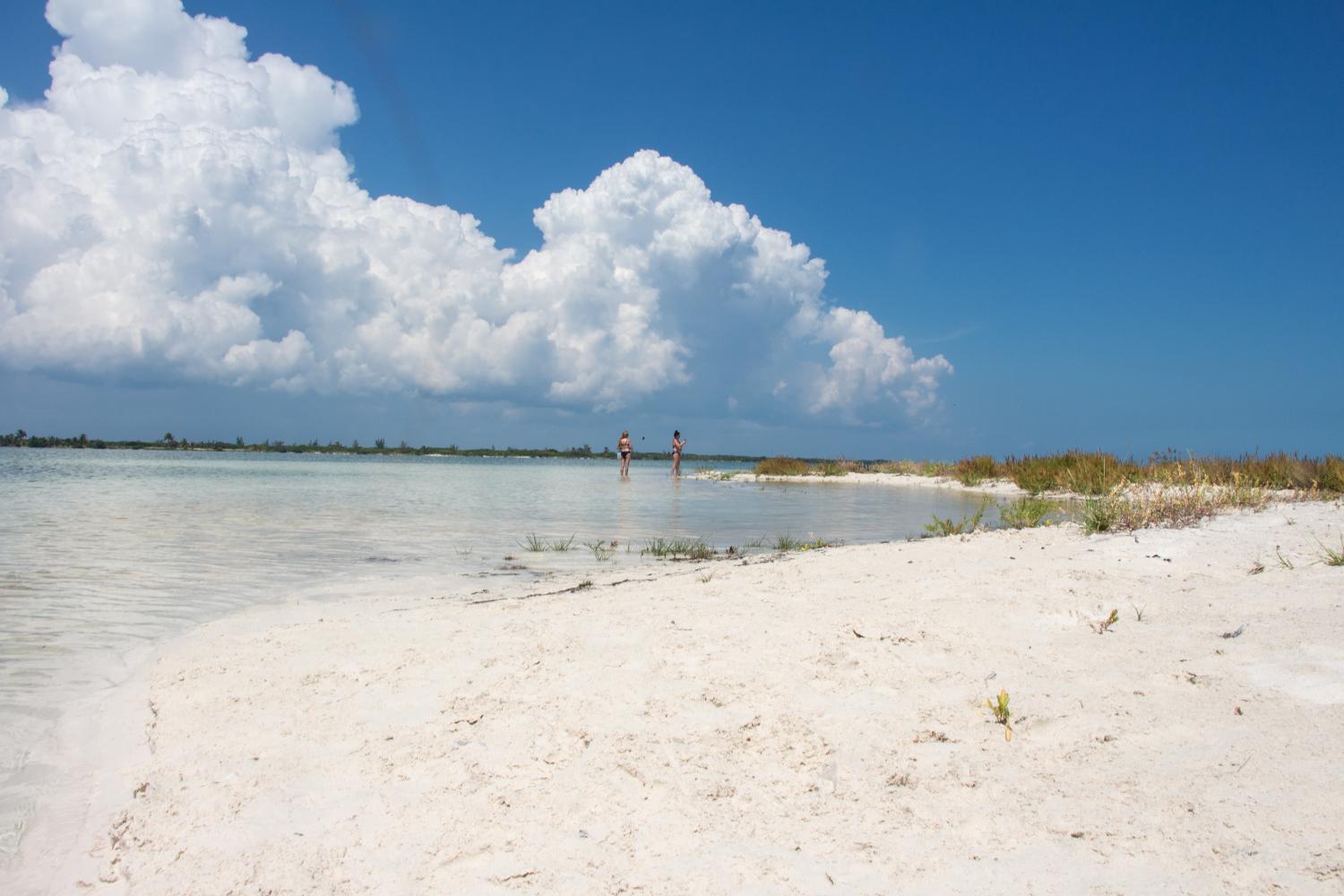 Chacmuchuc Lagoon at Isla Blanca in Cancun