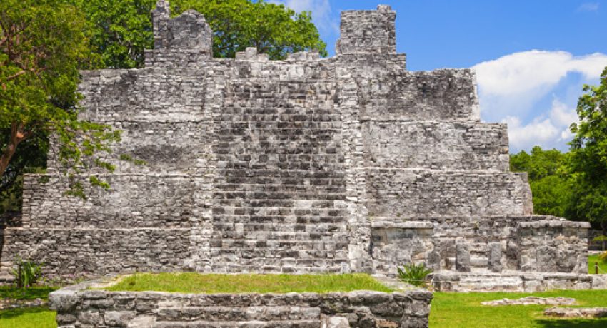 El Meco archaeological site Cancun