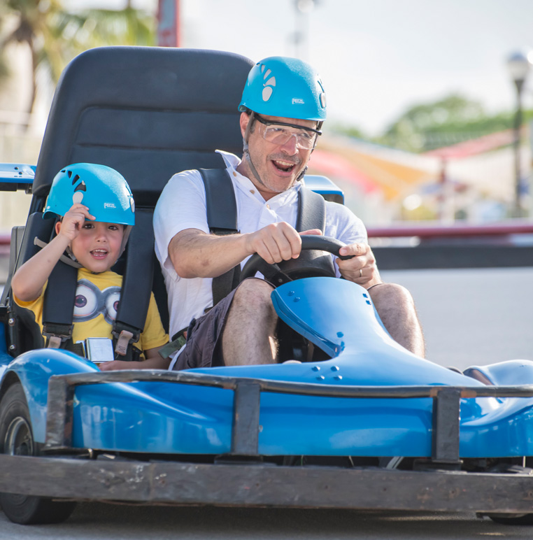 Grand Prix Go Karts in Ventura Park Cancun