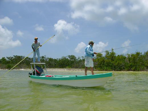 Isla Blanca Cancun Fly Fishing -  Sport Fishing in Cancun