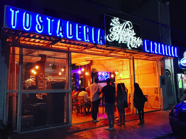 Los hijos del mar restaurant Playa del Carmen