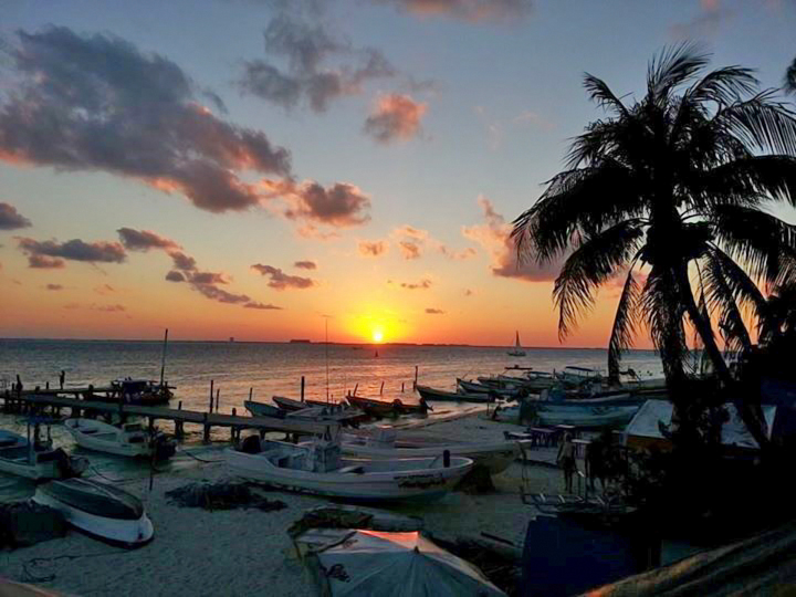 Sunset in Isla Mujeres
