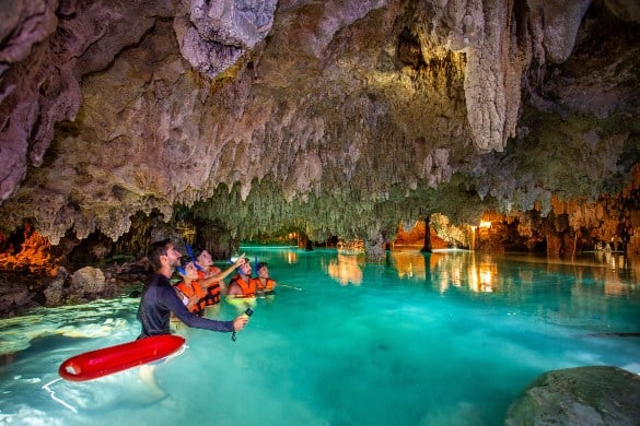 Swim in a cenote