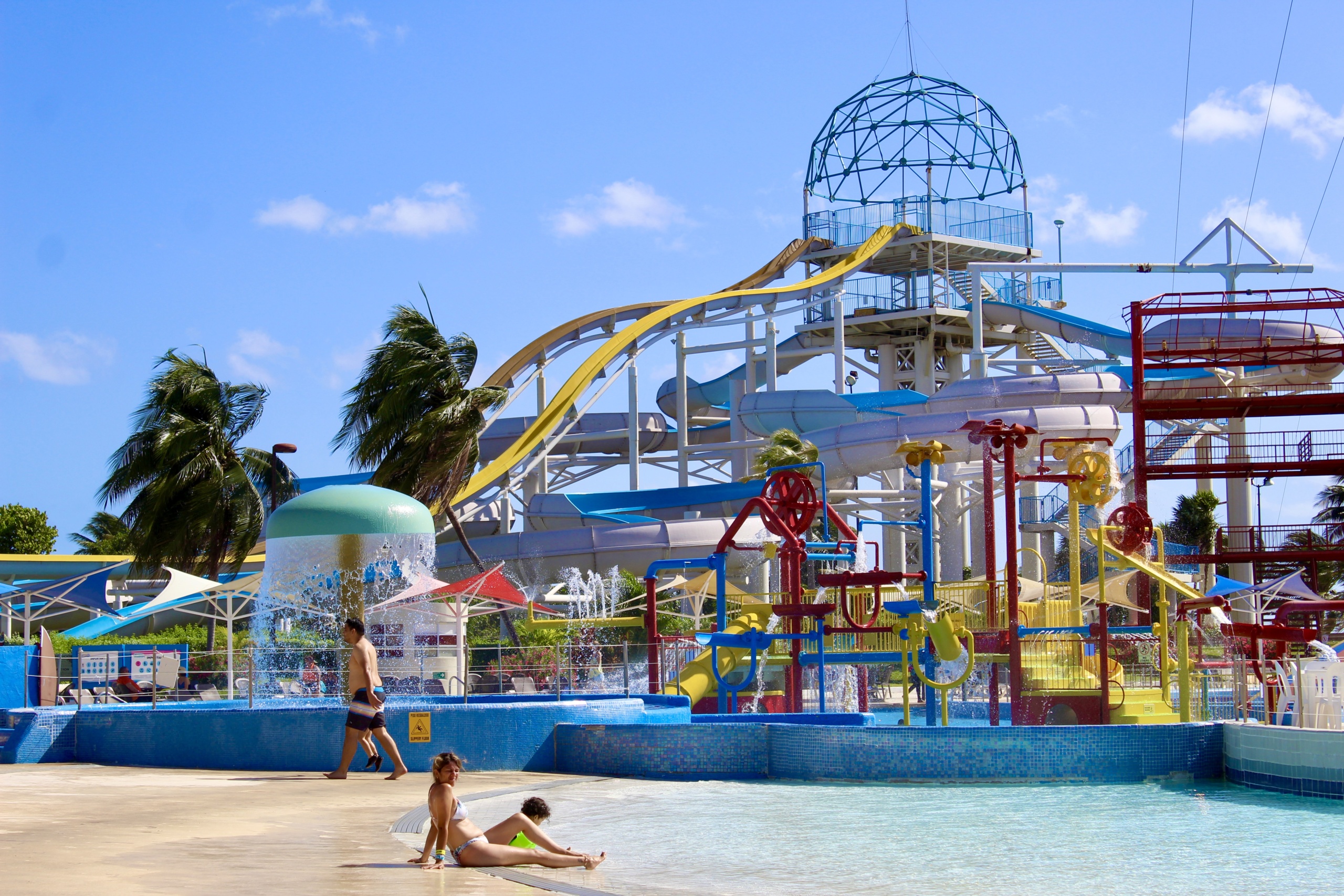 Ventura Park Water Slides in Cancun