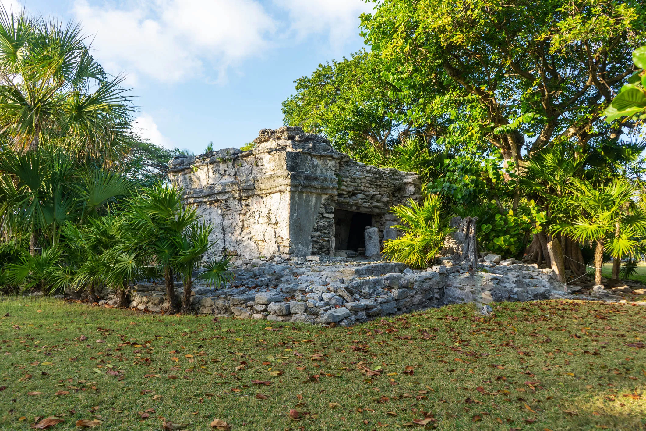 Xaman Ha Archaeologial Site Playa del Carmen in Playacar