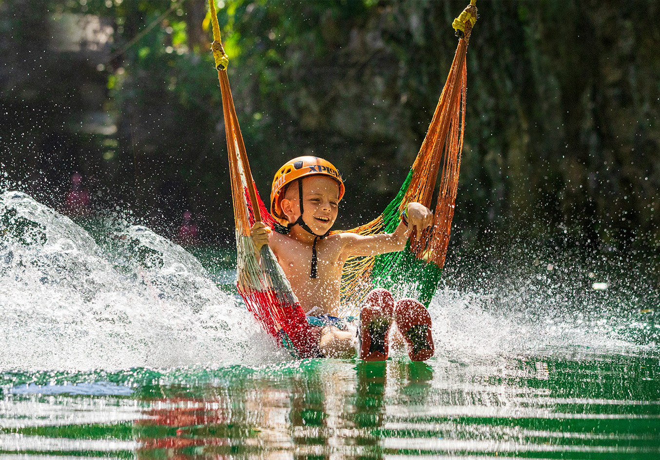 Xplor Cancun Hammock Zipline