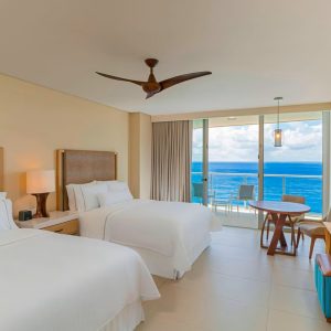 The Westin Cozumel double bed room