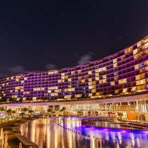 Ava Resort Cancun by night