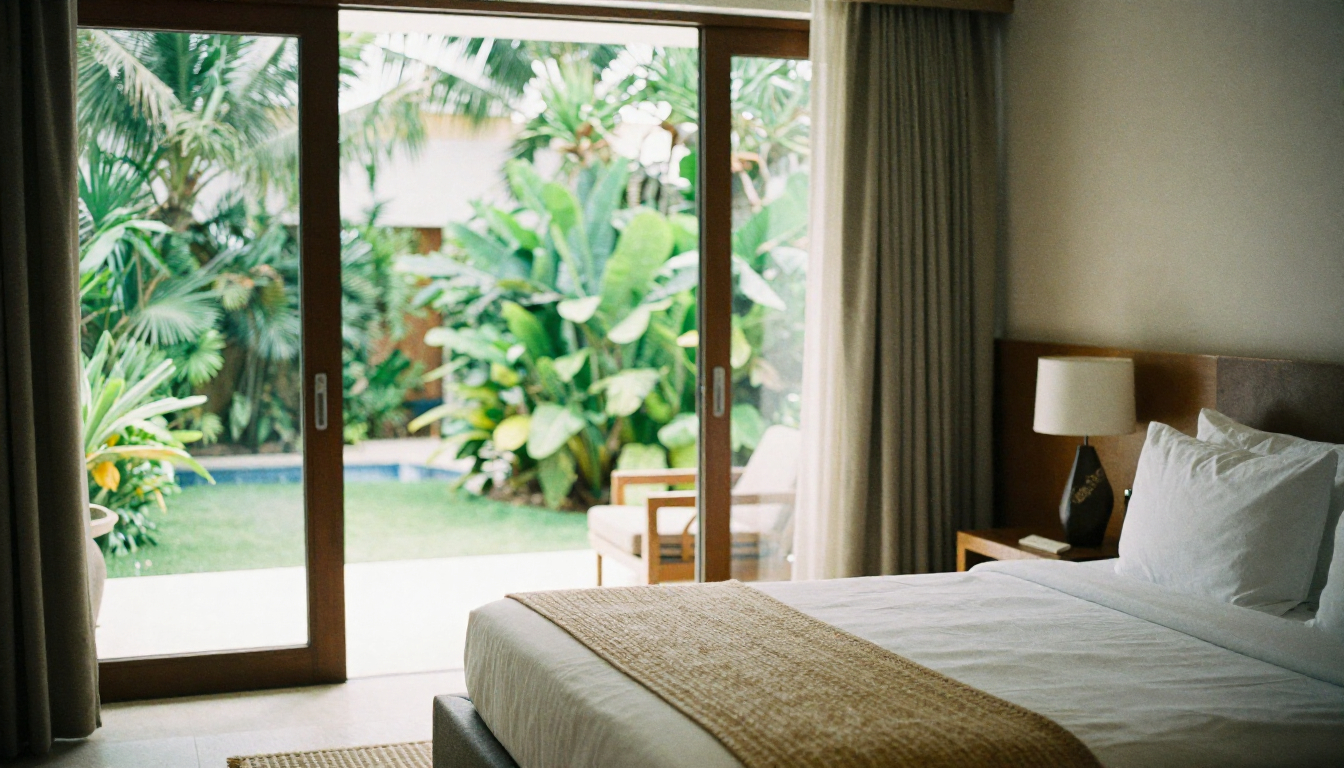 Rooms with garden view