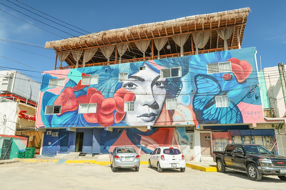 Mural Art in Downtown Cancun