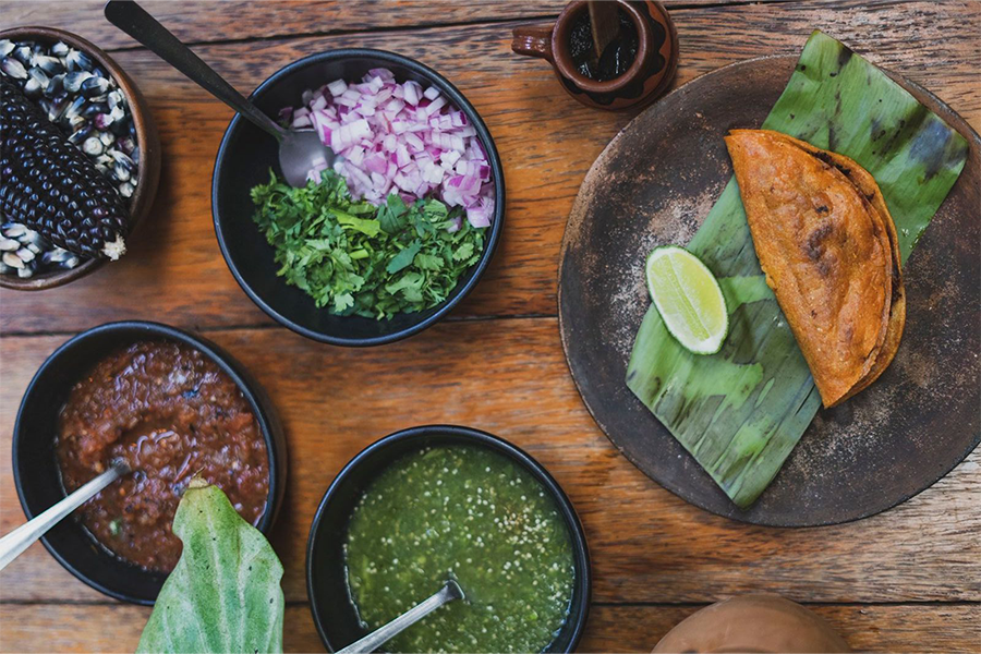Black Huitlacoche Tacos Black Huitlacoche Tacos