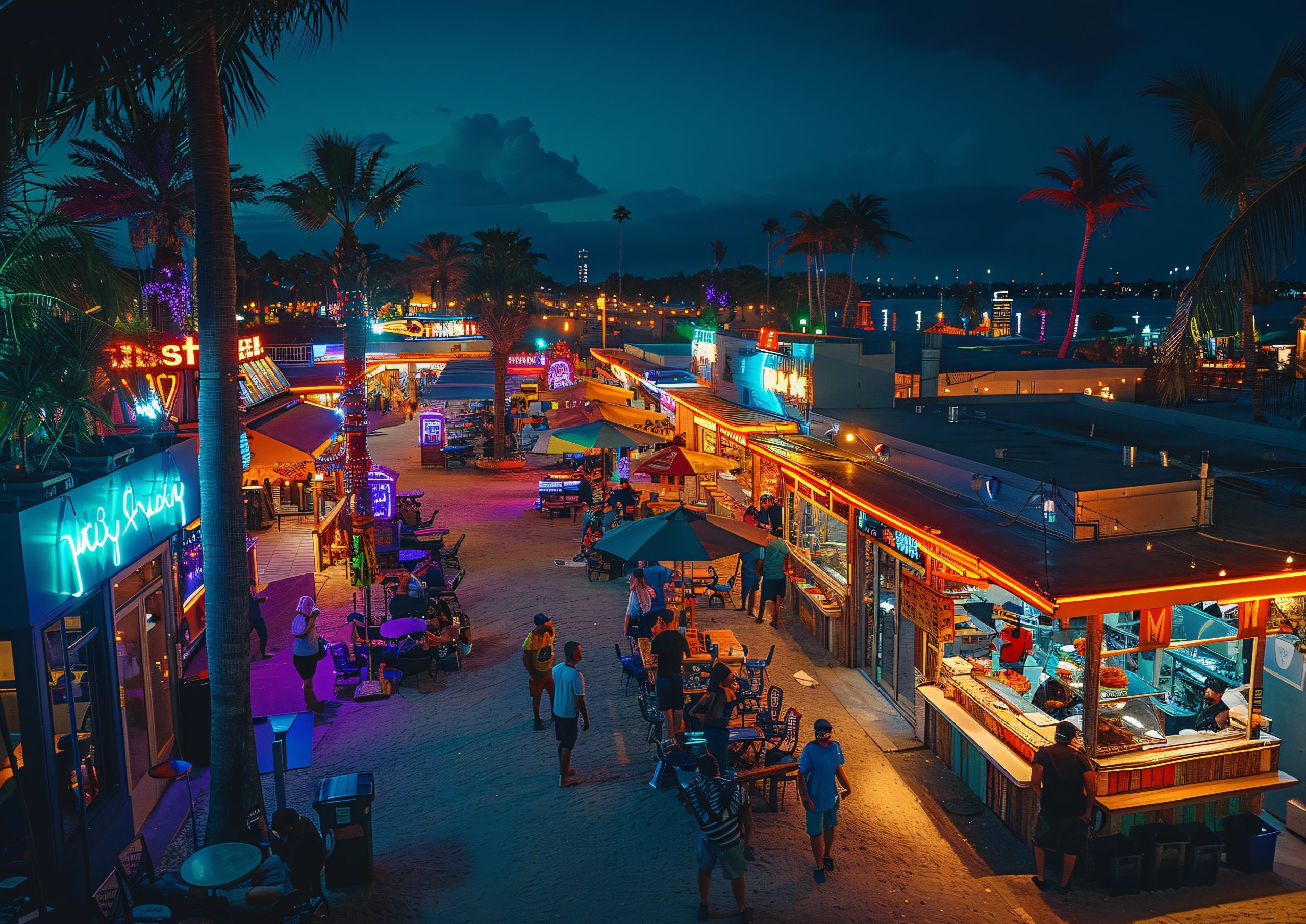 Overcrowded Beach Clubs