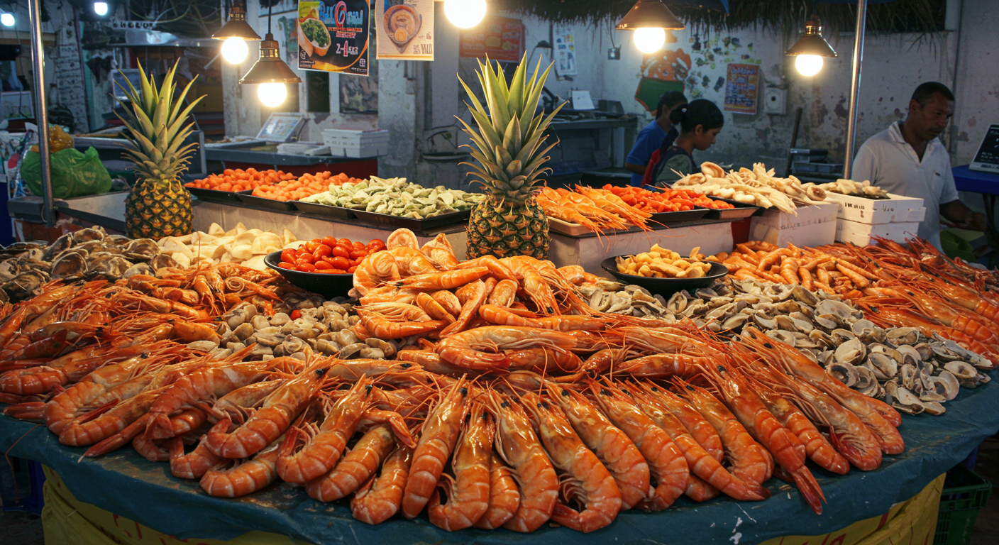 Seafood in Cancun Seafood in Cancun