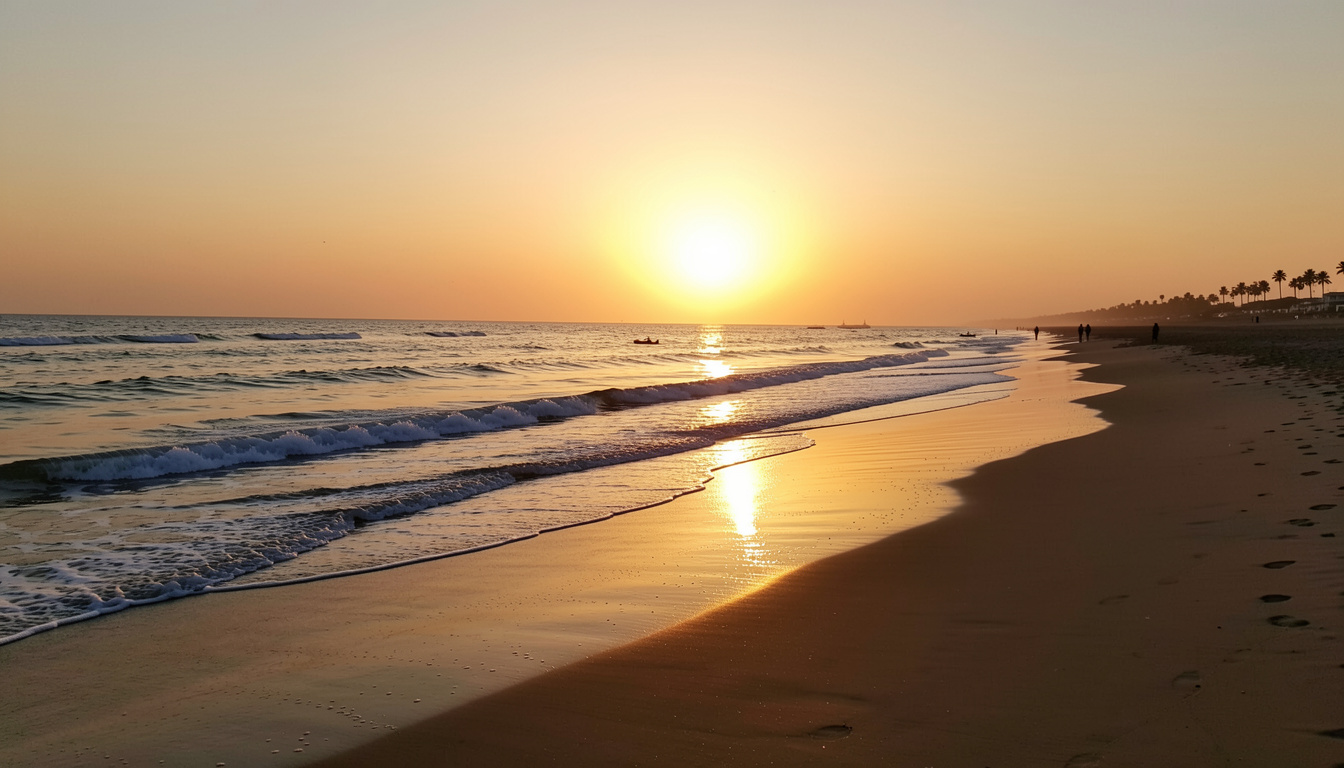 Sunrise at Playa Delfines