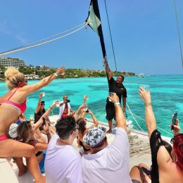 All Inclusive Isla Mujeres Catamaran Tour