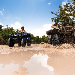 Cancun ATV Jungle Adventure, Ziplines, Cenote and Tequila Tasting