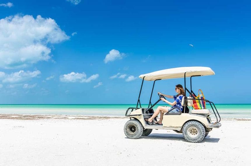 The Magic of Isla Mujeres by Golf Cart The Magic of Isla Mujeres by Golf Cart