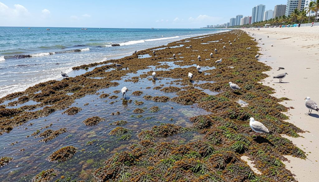 Summer: Heat, sargassum, and plenty of marine life