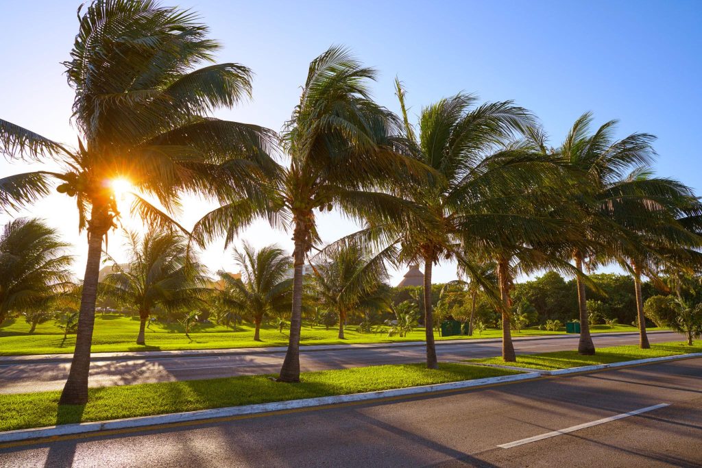 Cancun Mexico Kukulcan blvd Mexico