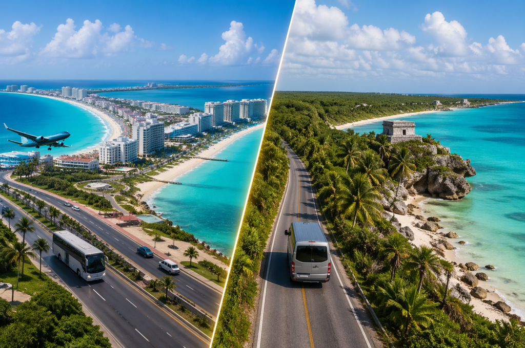Cancun vs. Riviera Maya: Best Destination for Transportation
