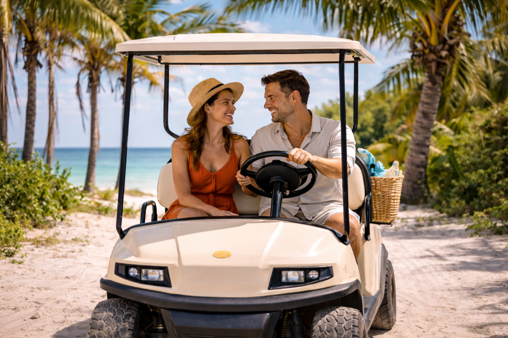 Golf Carts in Isla Mujeres and Holbox