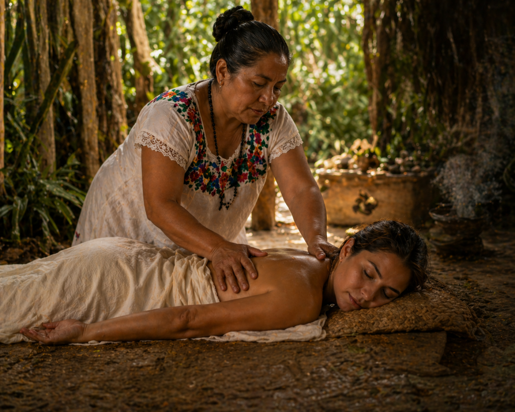 Mayan sobada techniques