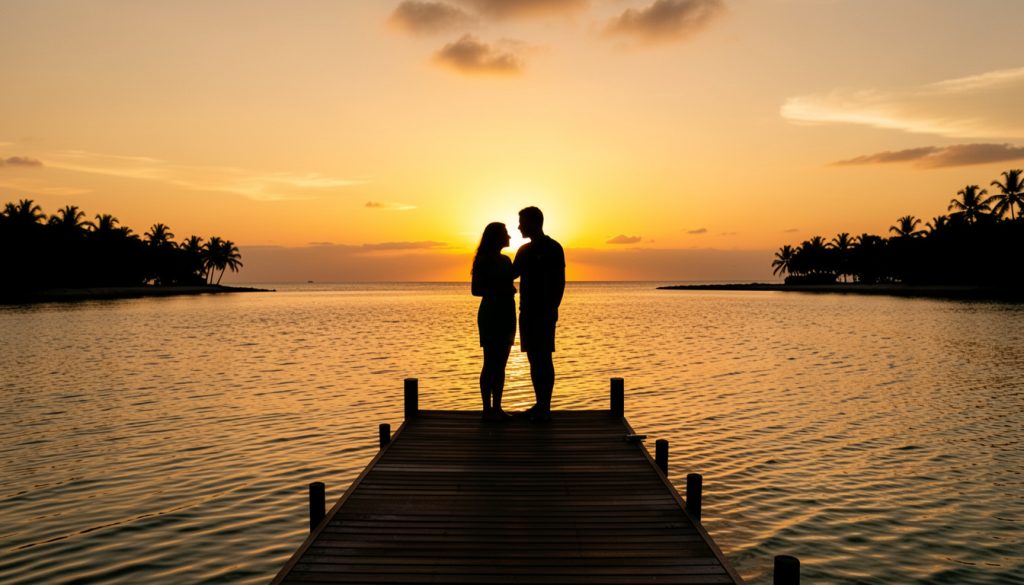 Nichupté Lagoon at Sunset Nichupté Lagoon at Sunset