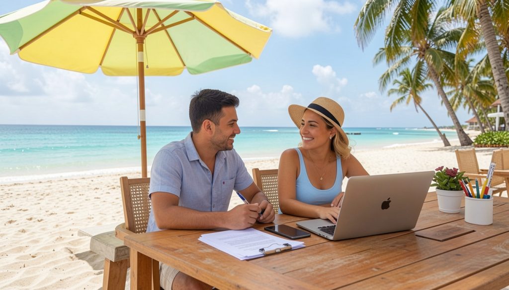 The Rise of the Romantic "Workation"