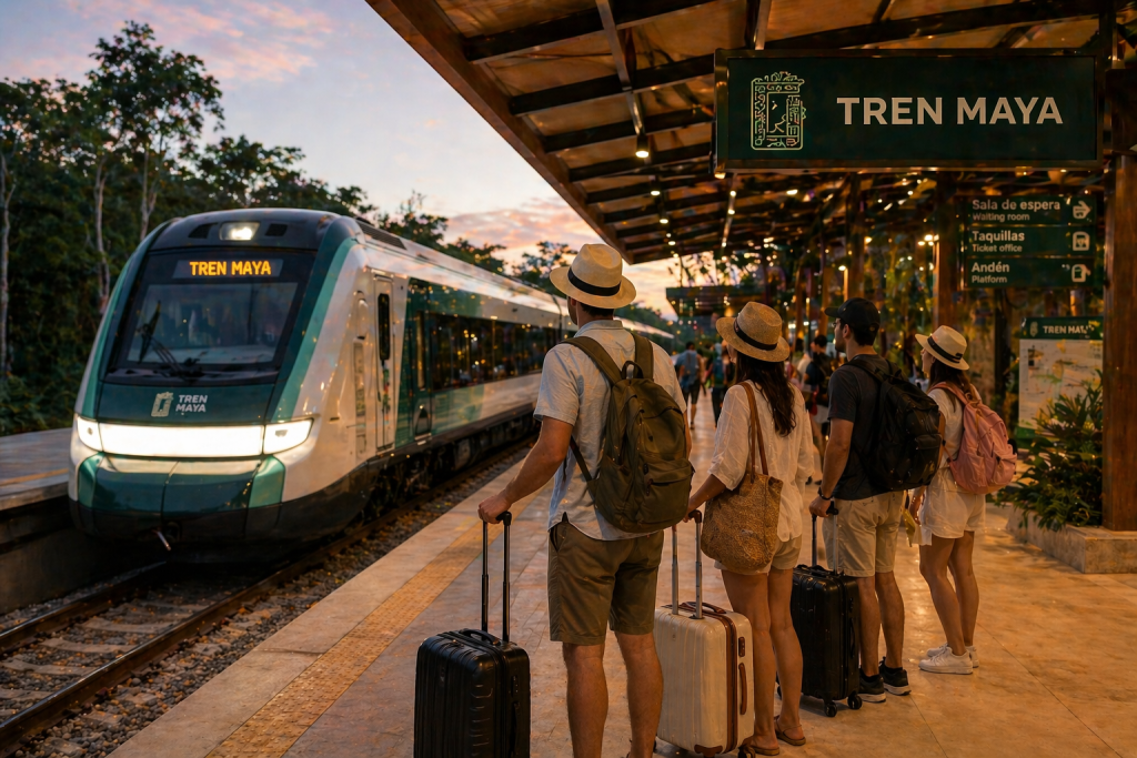 The Roar of the Mayan Train