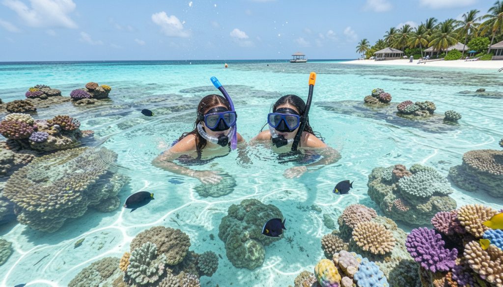Snorkeling in Isla Mujeres Snorkeling in Isla Mujeres