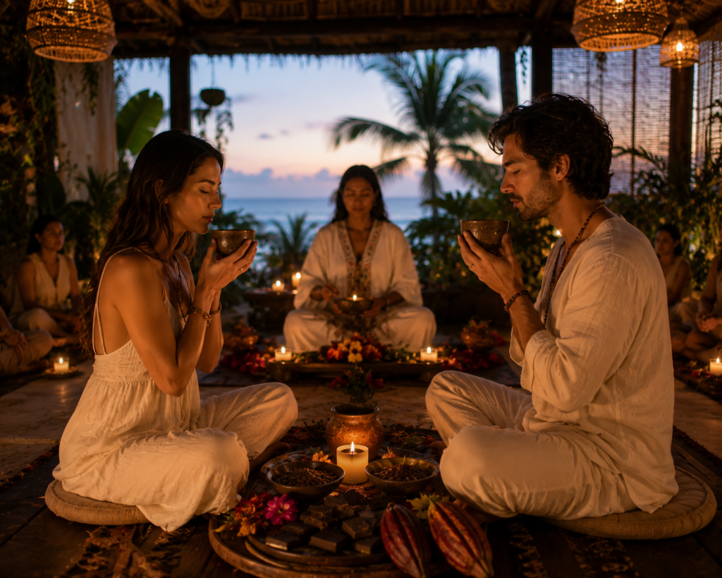 Cacao Ceremonies in Cancun