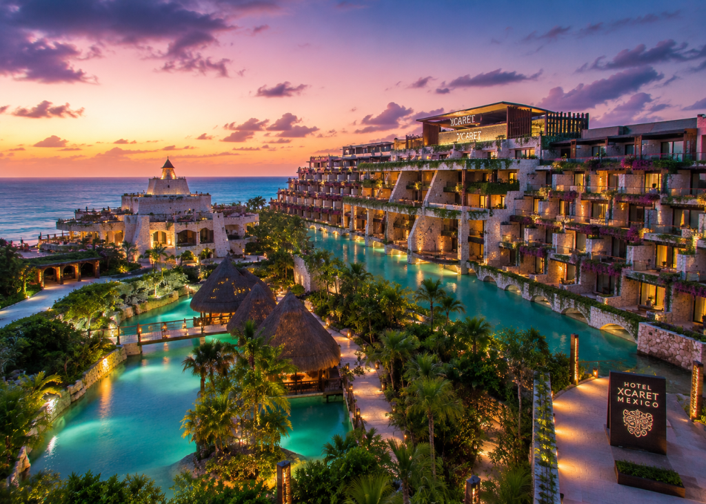 Hotel Xcaret Mexico, an eco-integrative masterpiece located just south of Cancun. Hotel Xcaret Mexico, an eco-integrative masterpiece located just south of Cancun.