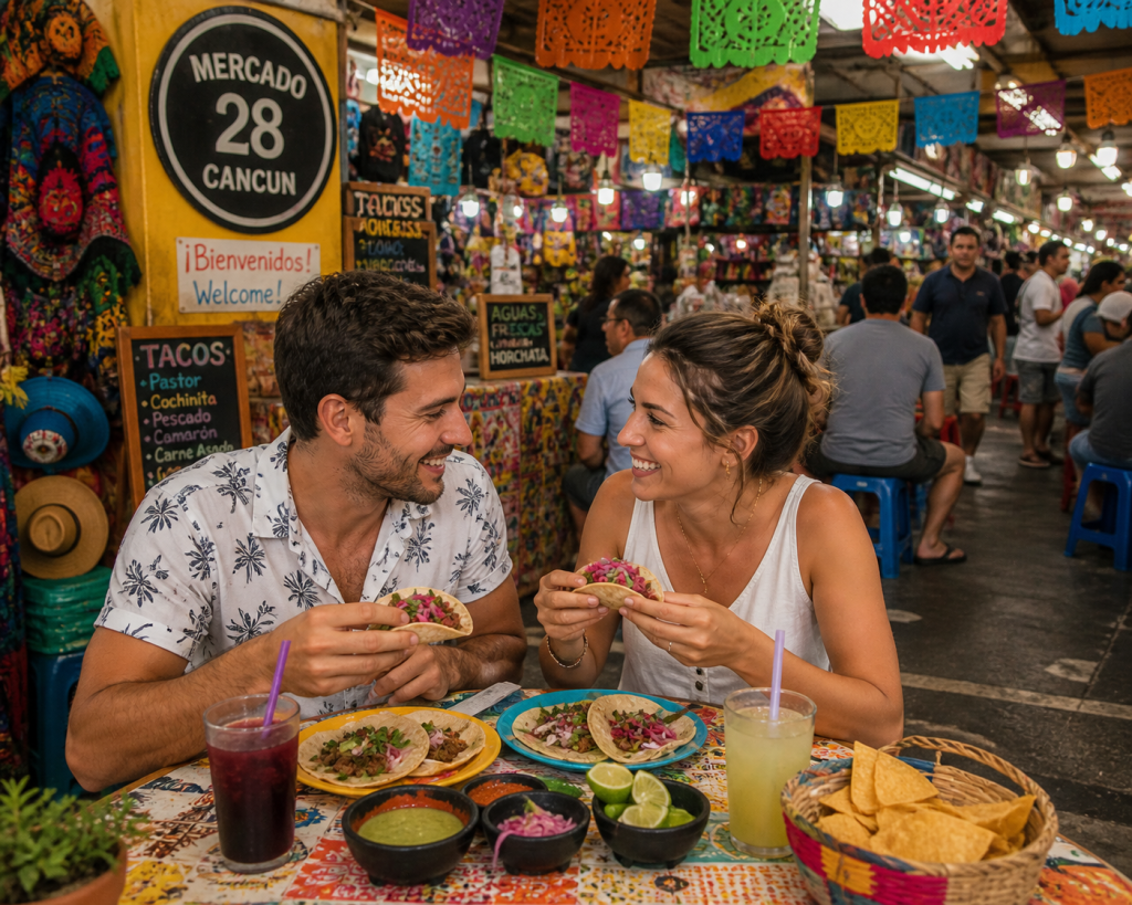 For dinner, look for "cocinas económicas."