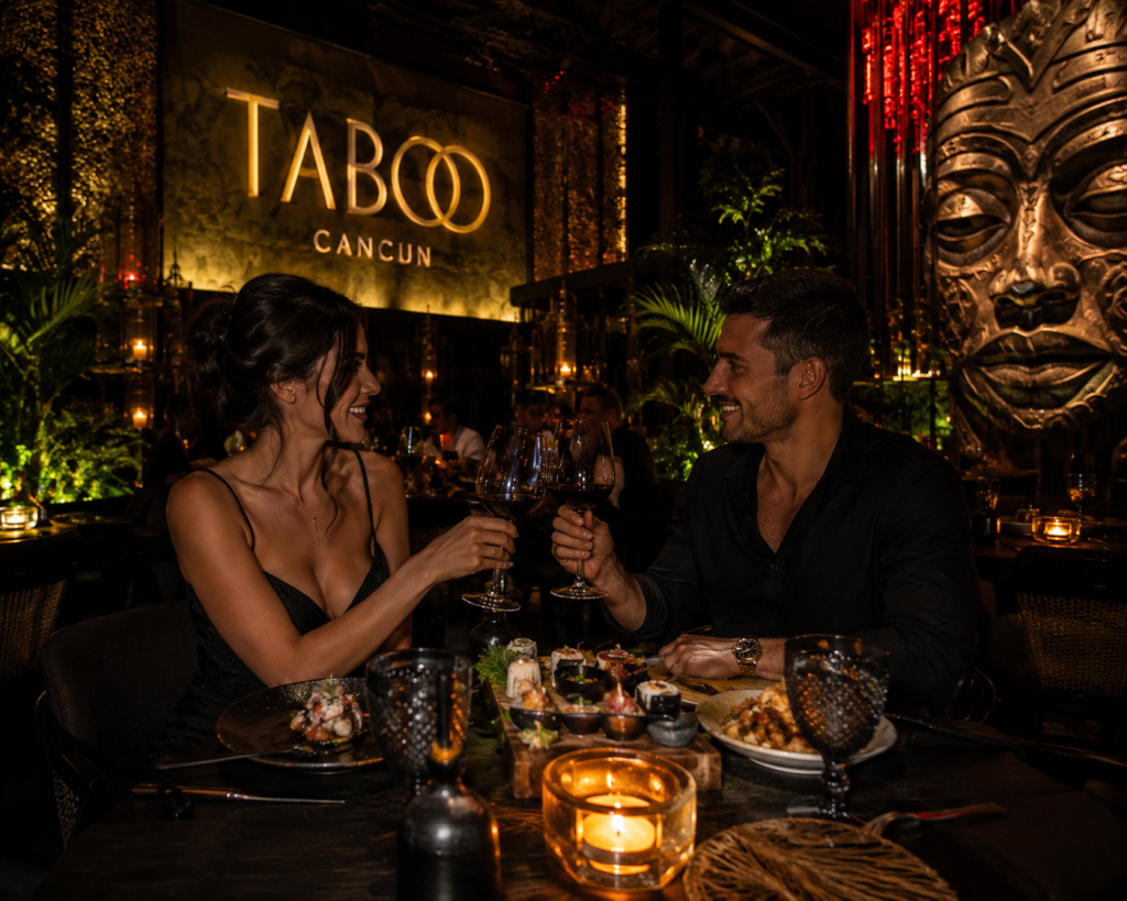 Taboo offer dinners that are practically a show in themselves