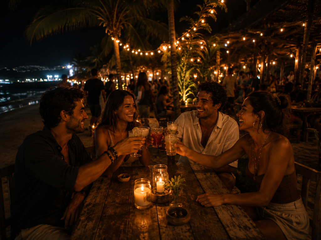 The nightlife here has its undisputed capital in Playa del Carmen The nightlife here has its undisputed capital in Playa del Carmen