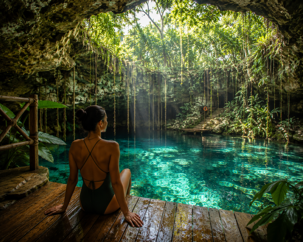 True Aquatic Wellness is found in Cenotes