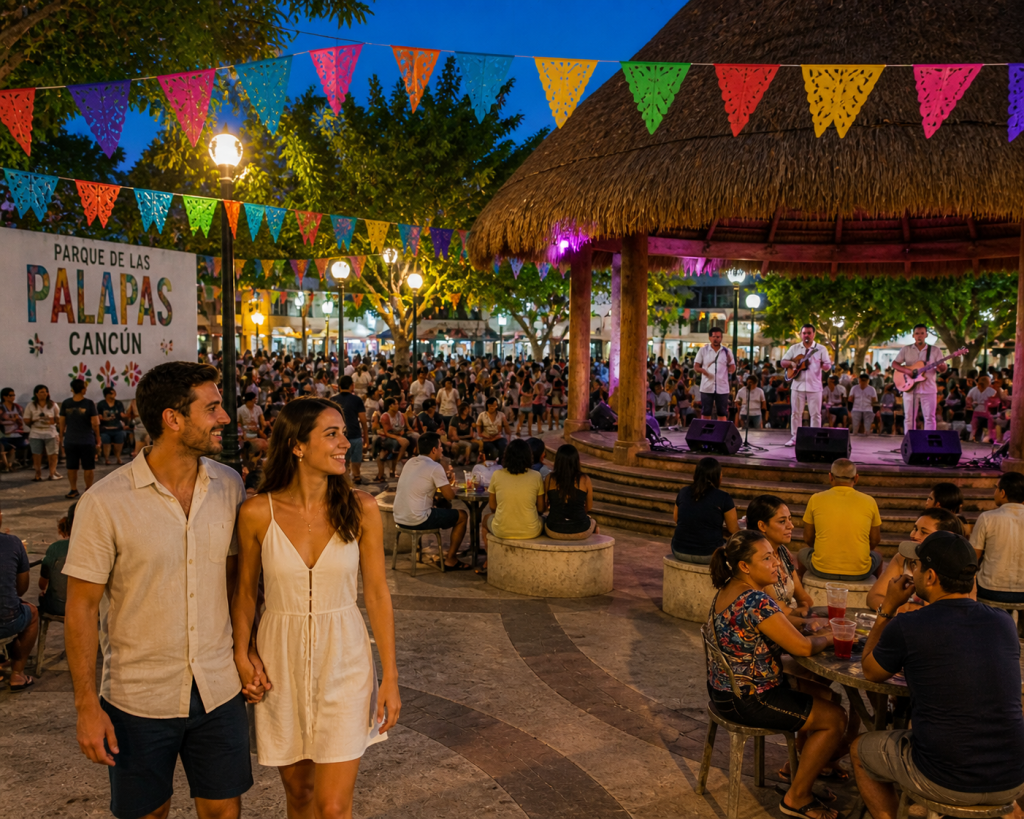 Visit the Parque de las Palapas
