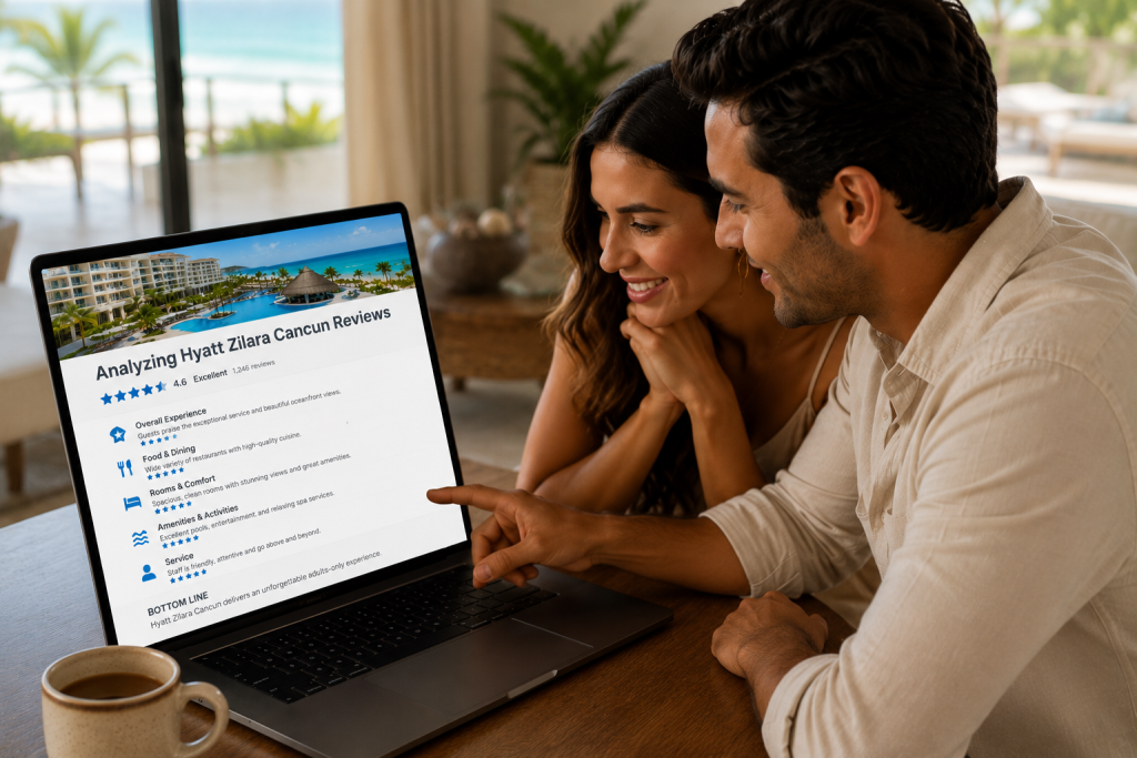 Analyzing Hyatt Zilara Cancun reviews reveals why travelers consistently rate this adults-only paradise so highly, pointing out the exceptional dining options, oceanfront suites, and the relaxed, sophisticated atmosphere that makes it a top choice for a getaway.