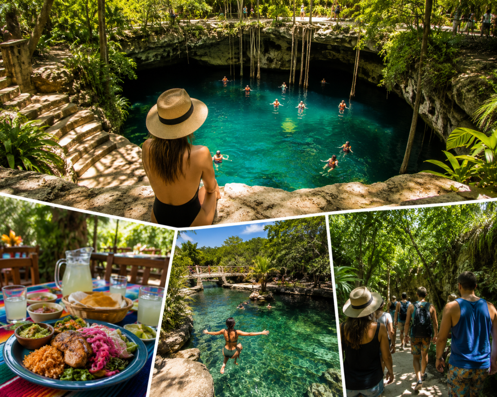 Best Cenote + Lunch Combo Day Trips from Cancun