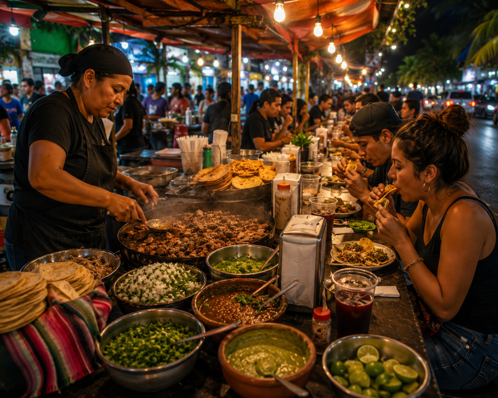 Leave the commercial hotel dining rooms behind for a night, pull up a plastic chair, and let the real flavors of the street permanently redefine how you view Mexican cuisine.