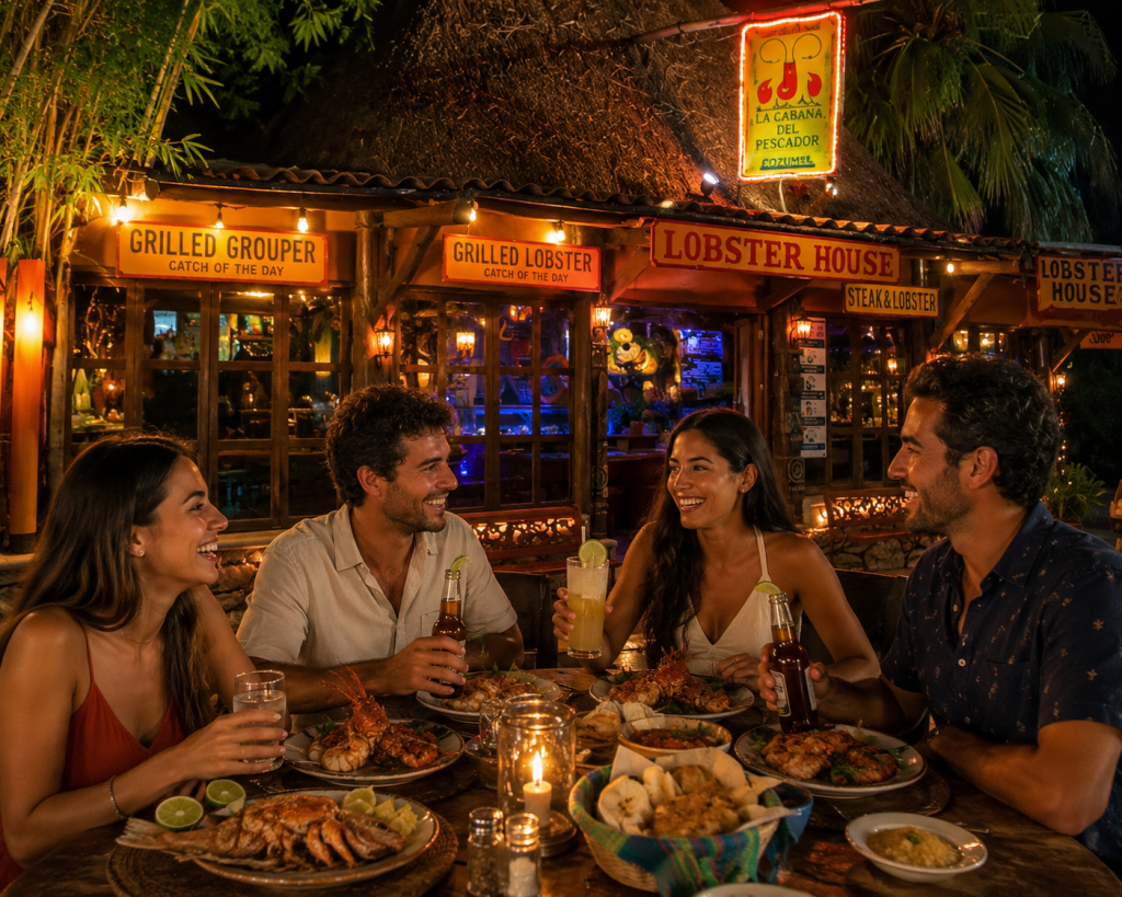 La Cabaña del Pescador. This local favorite has served some of the island's most reliable lobster for decades.