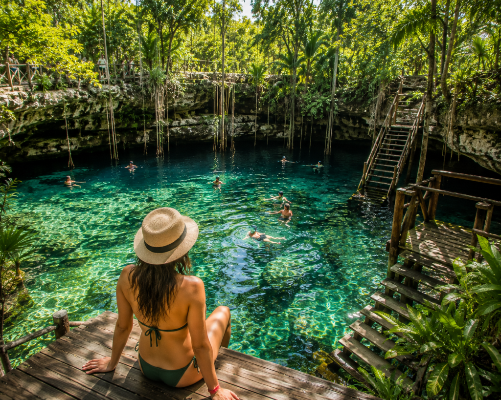 When we visit the Best cenotes near Cancun, we aren't just doing adventure tourism.