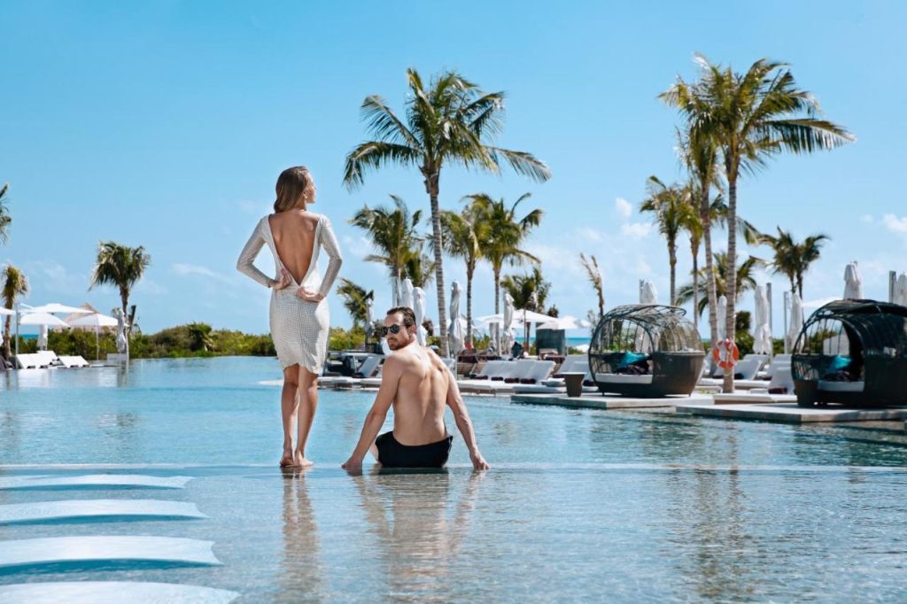 Experience the perfect blend of modernity on the coast at TRS Coral Hotel, where sleek architectural design meets the pristine natural beauty of Playa Mujeres, while exclusive tailored services ensure an unforgettable luxury getaway.